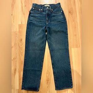 NWT Madewell Perfect Vintage Jean, 25P